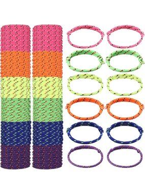 432 Pcs Friendship Bracelets Set - Colorful Rope Accessories for Kids & Adults